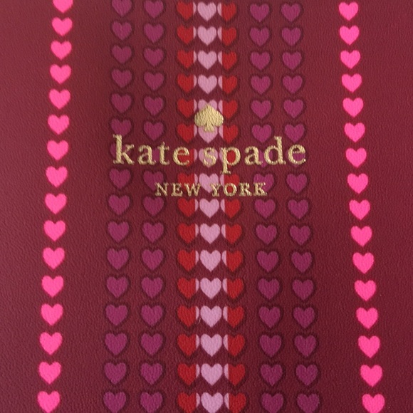 Kate Spade Kelsey Heart Print Tote NWT - Picture 3 of 16
